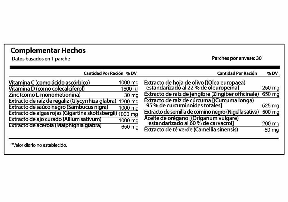 Apoyo inmunológico definitivo (paquete de 30) - Imagen 2